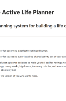 life planner